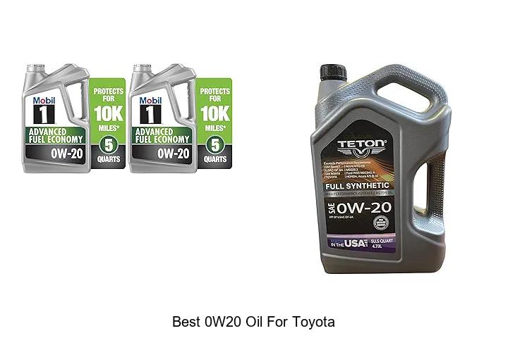 Top 10 Best 0W20 Oil for Toyota That Boosts Engine Life