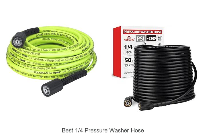 Top 10 Best 1/4 Pressure Washer Hose You Can’t Miss!