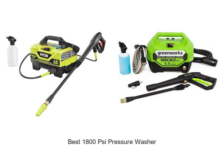 Top 10 Best 1800 PSI Pressure Washer That Will Blow Your Mind!