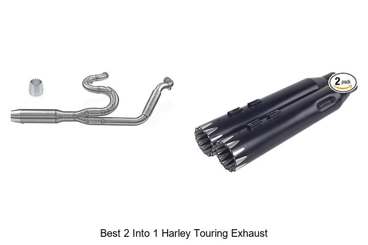 Top 10 Best 2 Into 1 Harley Touring Exhaust That Boost Power