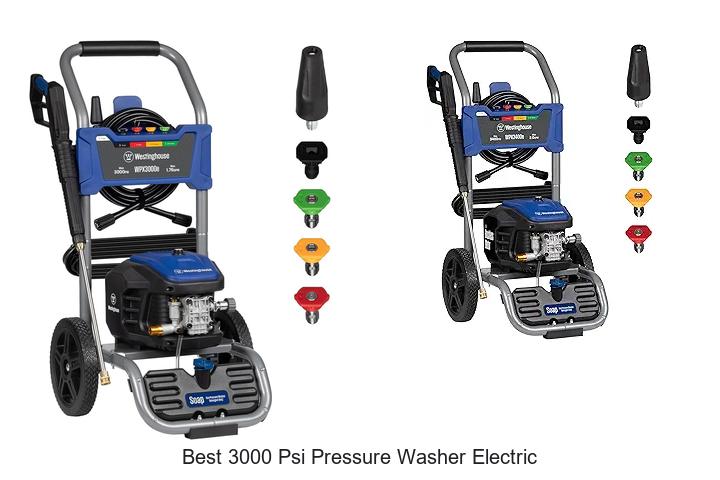 Top 10 Best 3000 PSI Pressure Washer Electric Deals Now