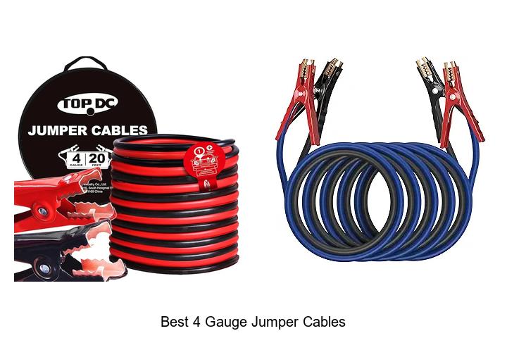 Top 10 Best 4 Gauge Jumper Cables You Need Now