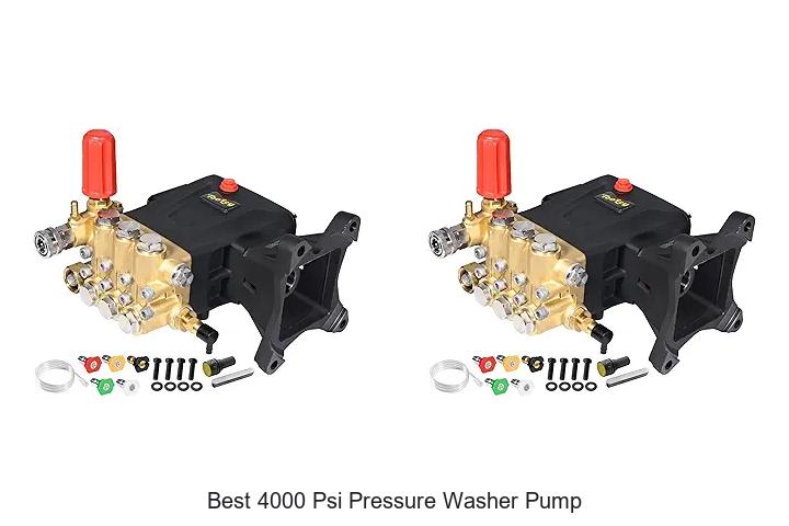 Top 10 Best 4000 PSI Pressure Washer Pump You Need Now!