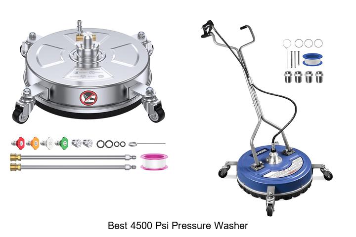 Top 10 Best 4500 PSI Pressure Washer That Blows Away Dirt