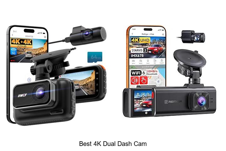 Top 10 Best 4K Dual Dash Cam That Will Blow Your Mind