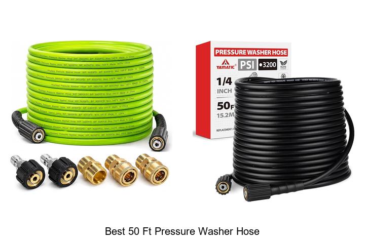 Top 10 Best 50 Ft Pressure Washer Hose You Can’t Miss