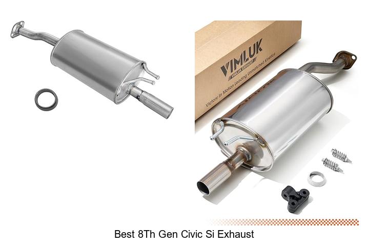 Top 12 Best 8th Gen Civic Si Exhaust That Boost Power Now