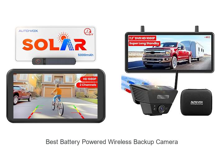 Top 10 Best Battery Powered Wireless Backup Camera Deals Today
