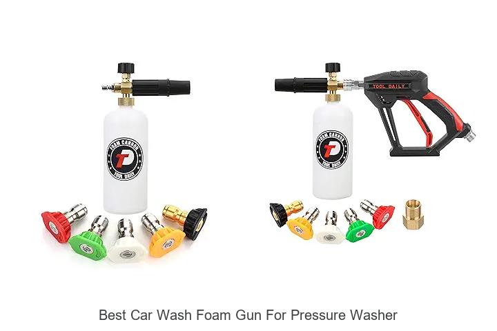 Top 10 Best Car Wash Foam Gun For Pressure Washer Revealed!