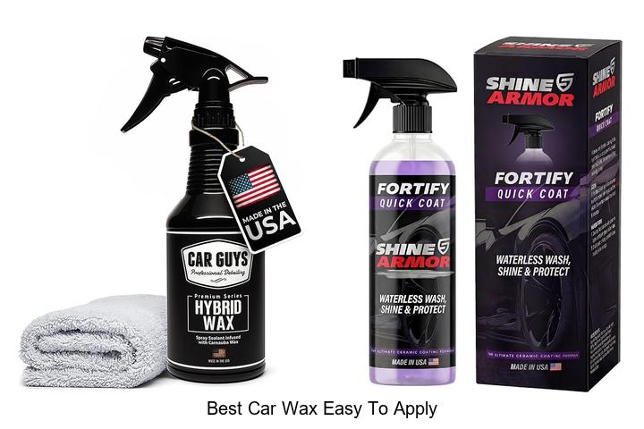 Top 10 Best Car Wax Easy to Apply for Stunning Shine!