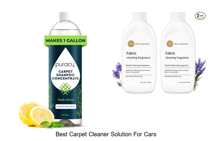 Top 10 Best Carpet Cleaner Solution for Cars Revealed!