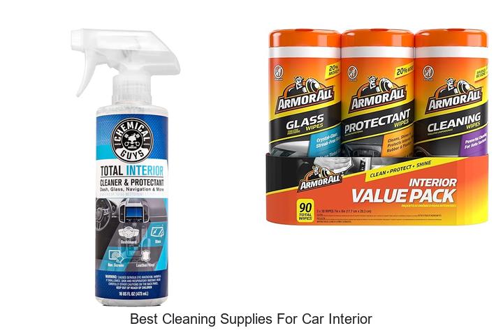 Top 12 Best Cleaning Supplies For Car Interior You Need Now