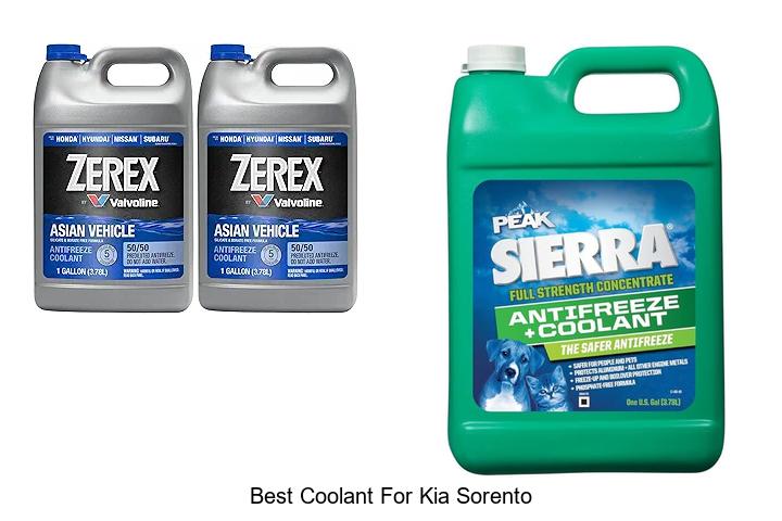 Top 10 Best Coolant for Kia Sorento That You Must Try!
