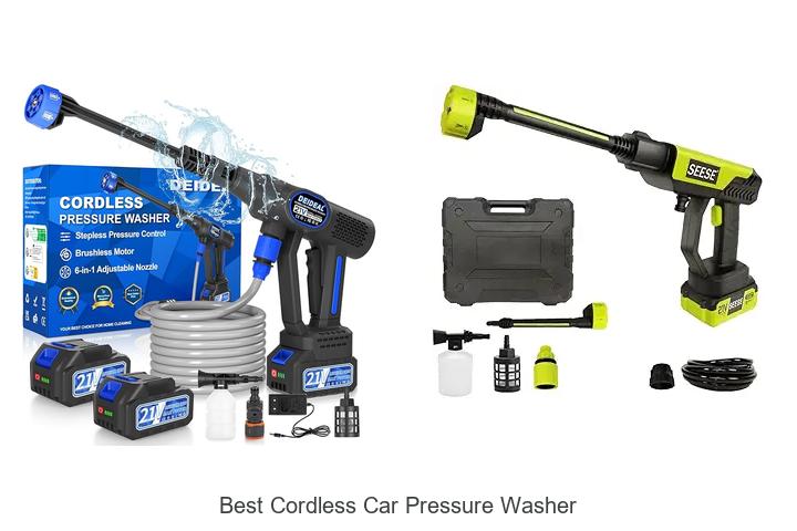 Top 10 Best Cordless Car Pressure Washer You Need Now!