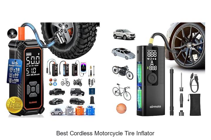 Top 15 Best Cordless Motorcycle Tire Inflator You Need Now!