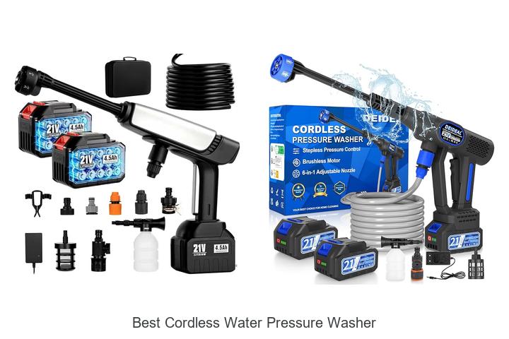 Top 10 Best Cordless Water Pressure Washer You Need Now