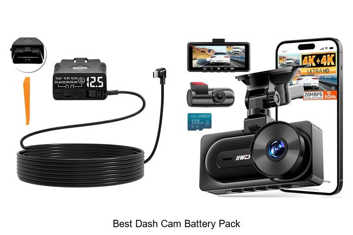 Top 10 Best Dash Cam Battery Pack You Can’t Miss!