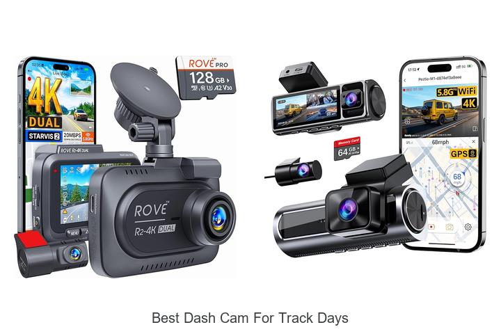 Top 12 Best Dash Cam for Track Days You Can’t Miss!