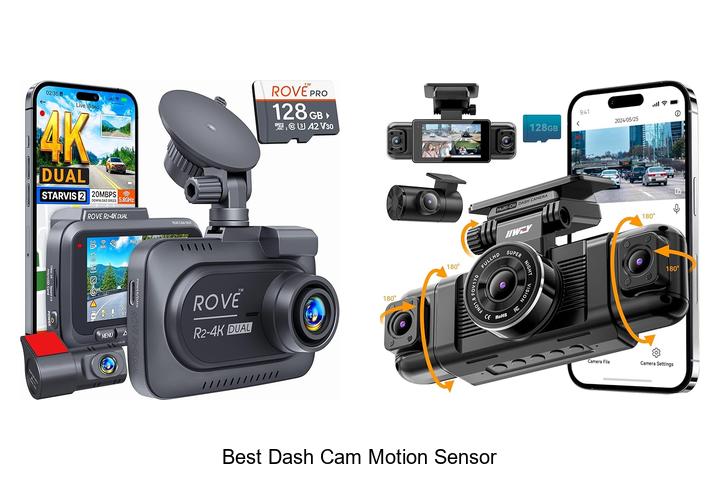 Top 10 Best Dash Cam Motion Sensor You Can’t Miss!