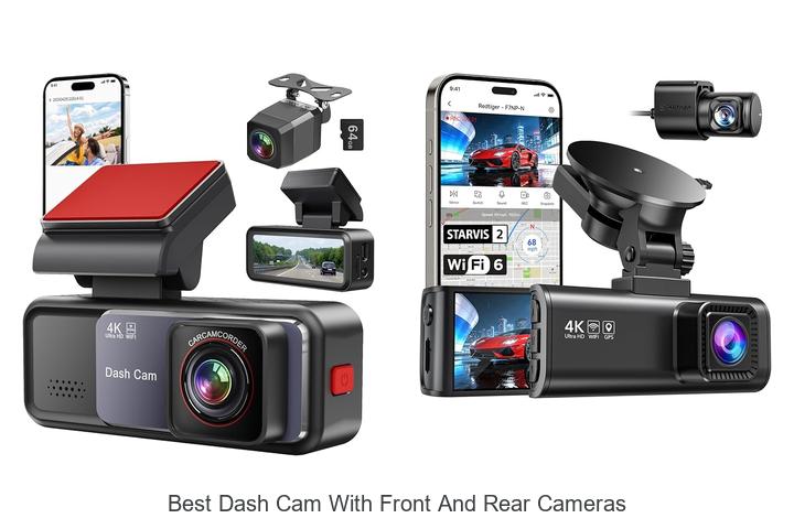 Top 10 Best Dash Cam With Front and Rear Cameras Revealed!