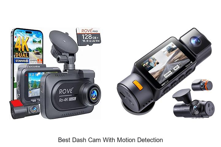 Top 10 Best Dash Cam With Motion Detection You Need Now