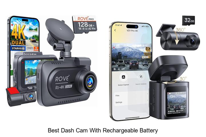 Top 15 Best Dash Cam With Rechargeable Battery You Need!