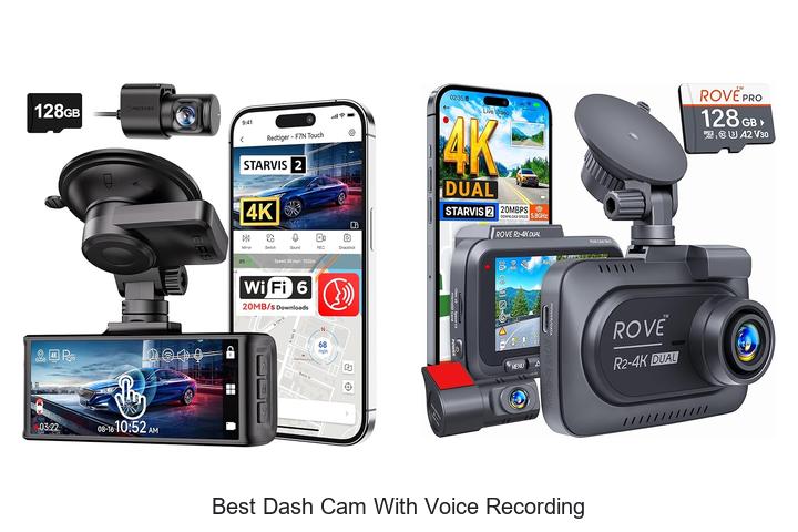 Top 10 Best Dash Cam With Voice Recording You Must See
