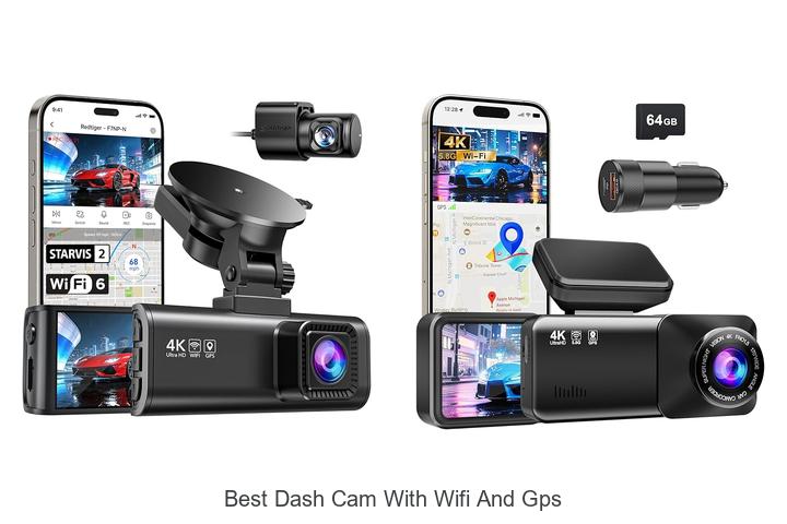 Top 10 Best Dash Cam With WiFi And GPS You Can’t Miss