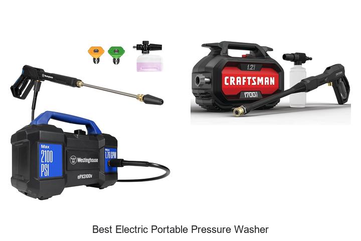 Top 10 Best Electric Portable Pressure Washer For Ultimate Cleaning!