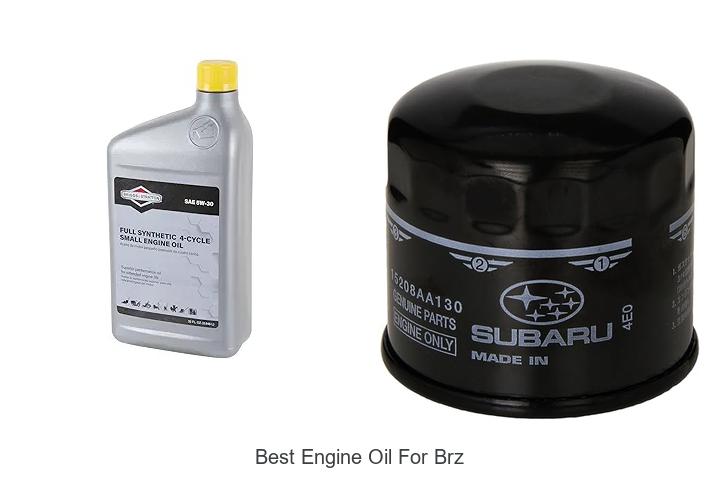 Top 10 Best Engine Oil for BRZ That Will Boost Performance!