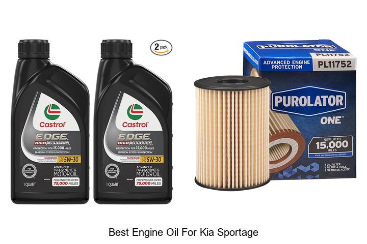Top 10 Best Engine Oil for Kia Sportage You Must Try Now