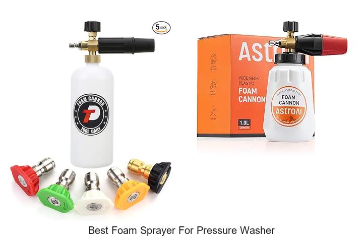 Top 10 Best Foam Sprayer For Pressure Washer That Shock You