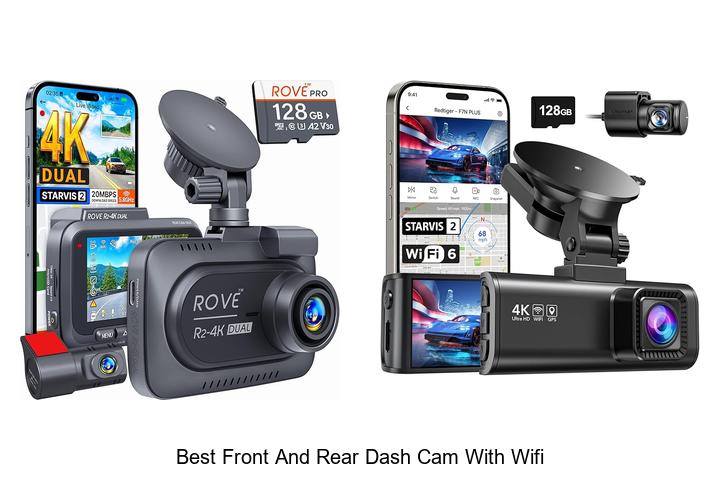Top 10 Best Front and Rear Dash Cam With WiFi You Need Now