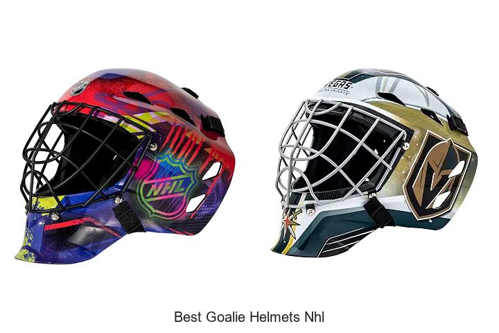 Top 10 Best Goalie Helmets NHL Players Swear By