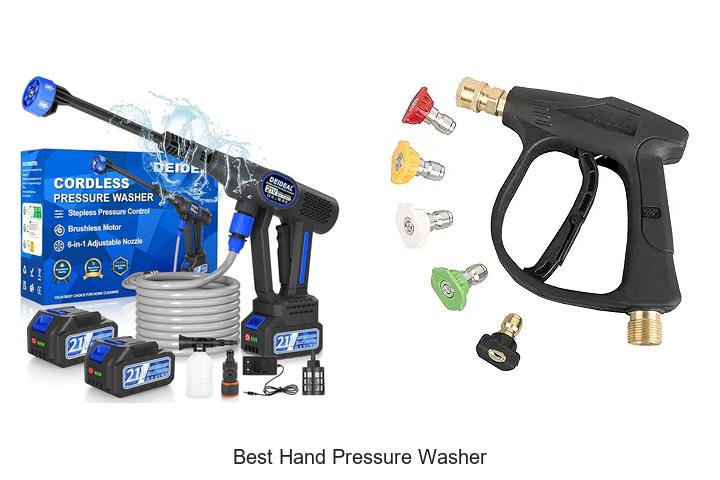 Top 10 Best Hand Pressure Washer That Will Blow Your Mind!