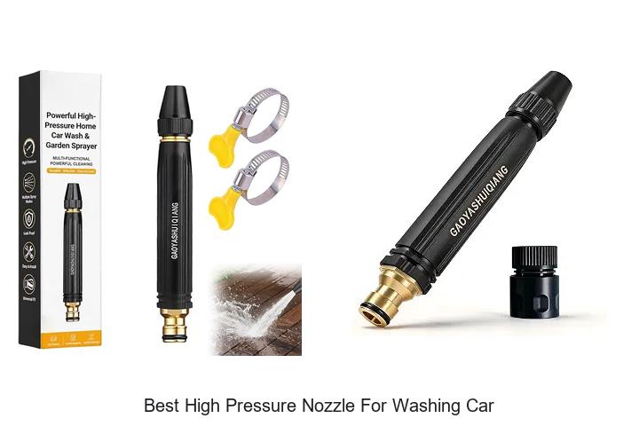 Top 10 Best High Pressure Nozzle for Washing Car Revealed!