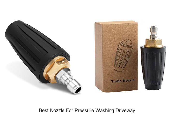 Top 15 Best Nozzle for Pressure Washing Driveway Revealed!