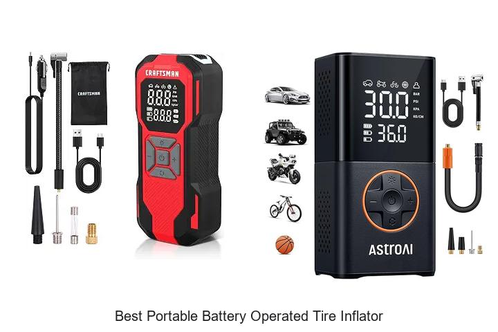 Top 10 Best Portable Battery Operated Tire Inflator Unveiled!