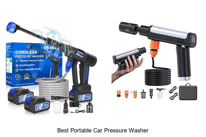 Top 12 Best Portable Car Pressure Washer That Will Blow You Away