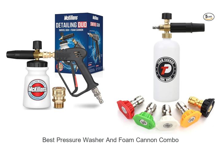 Top 10 Best Pressure Washer and Foam Cannon Combo Reviewed!