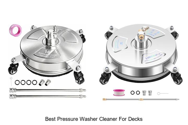 Top 10 Best Pressure Washer Cleaner For Decks That Shine