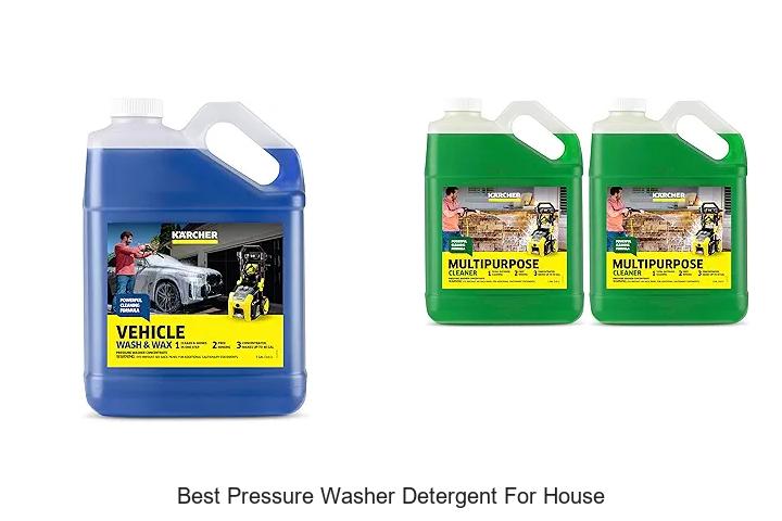 Top 10 Best Pressure Washer Detergent For House You Need!