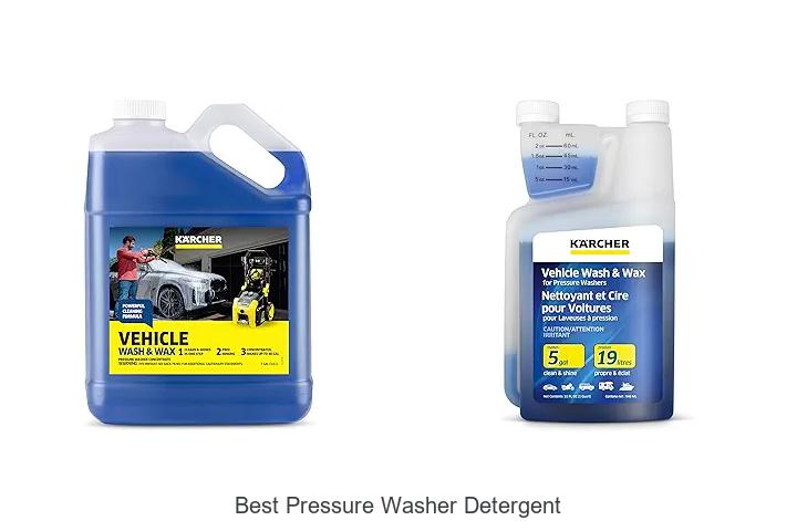 Top 10 Best Pressure Washer Detergent You Need Today!