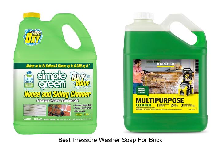 Top 15 Best Pressure Washer Soap For Brick That Works!
