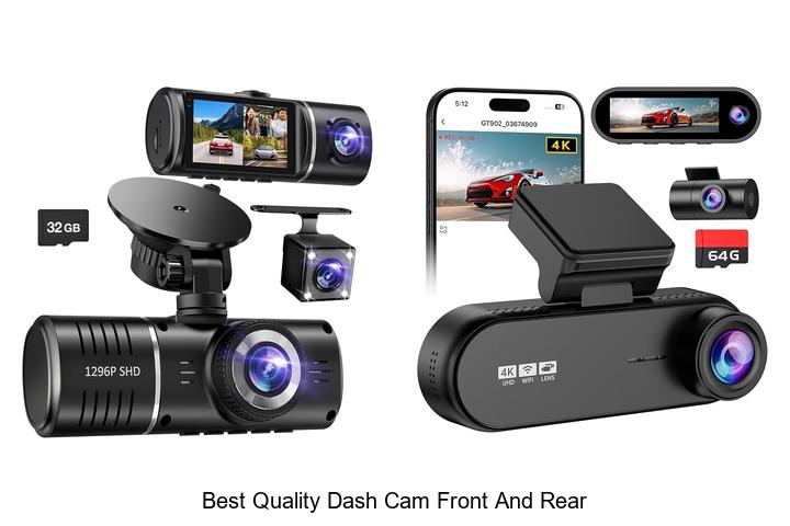 Top 10 Best Quality Dash Cam Front and Rear You Need Now!