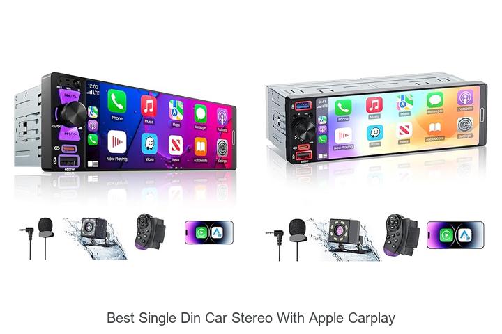 Top 12 Best Single Din Car Stereo With Apple CarPlay Revealed!