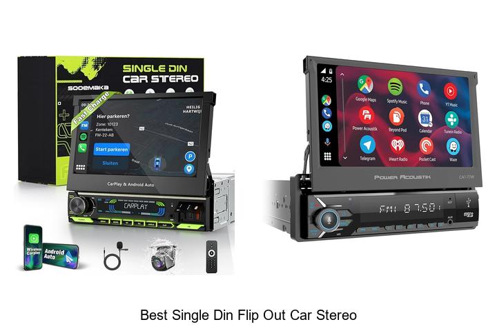 Top 15 Best Single Din Flip Out Car Stereo You Need Now