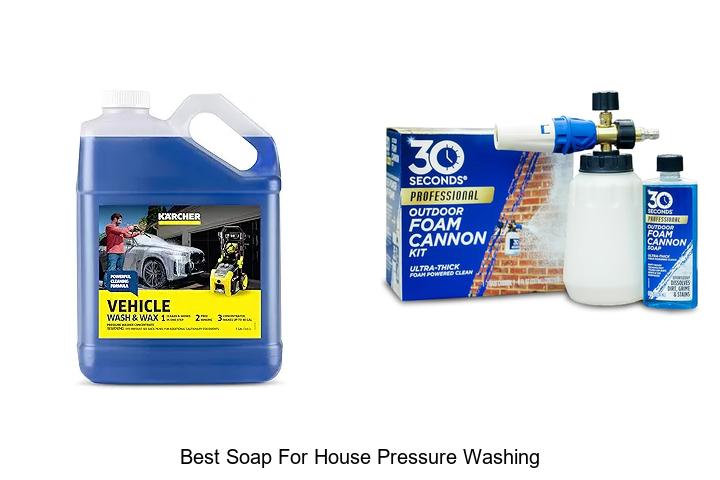Top 10 Best Soap for House Pressure Washing That Works Wonders