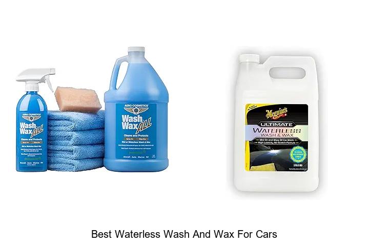 Top 10 Best Waterless Wash and Wax for Cars Reviewed!