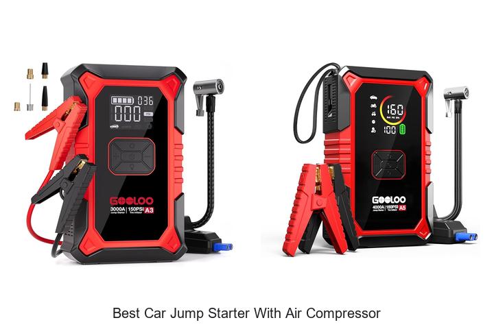 Top 10 Best Car Jump Starter With Air Compressor Revealed!